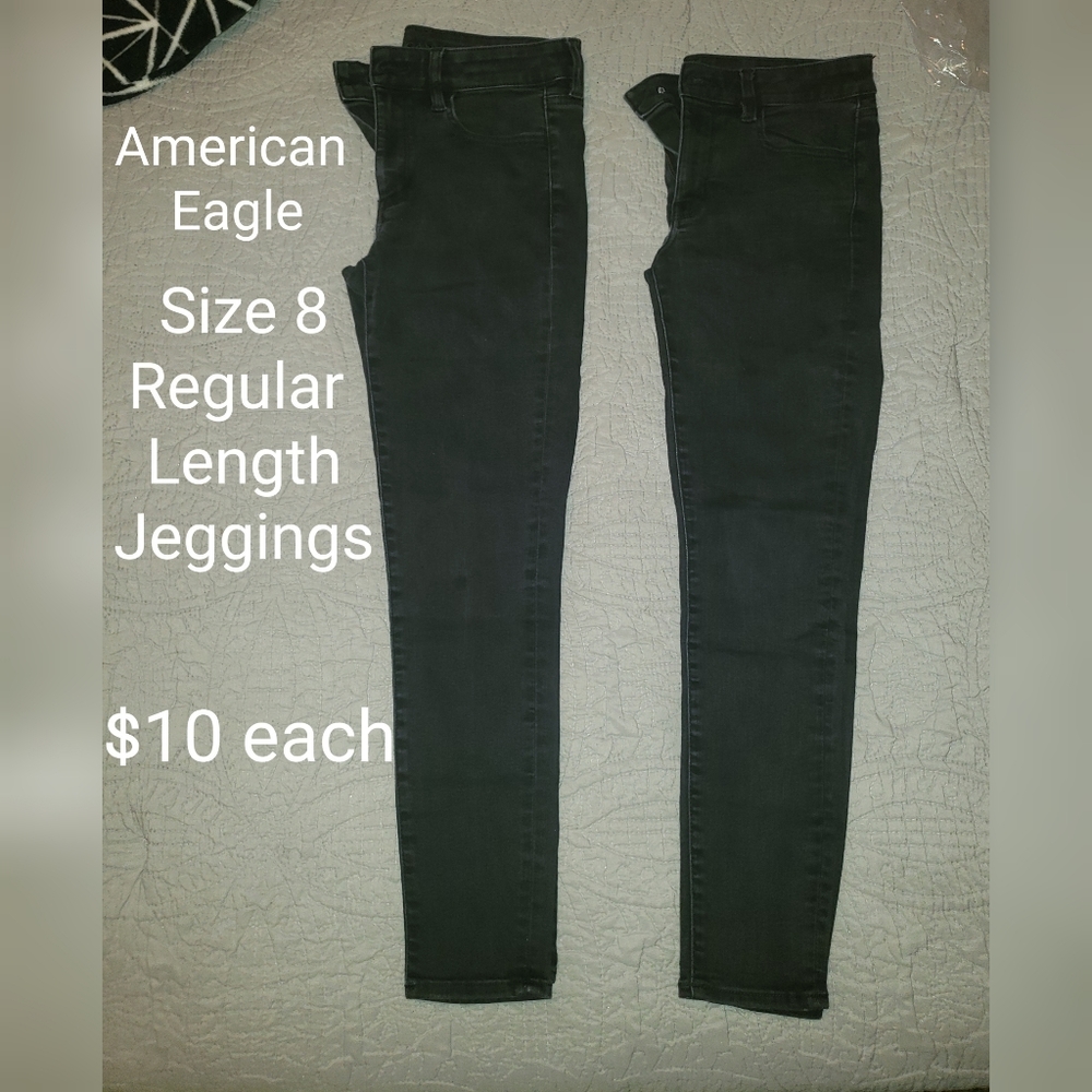 American Eagle size 8 jeggings (2 available)